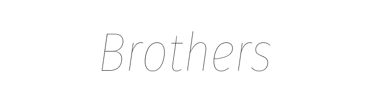 Fira Sans Condensed Eight Italic  Free Fonts Download