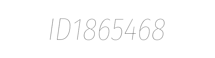Fira Sans Condensed Eight Italic  Free Fonts Download