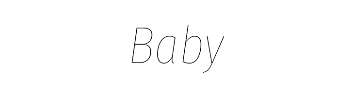 Fira Sans Condensed Hair Italic  Free Fonts Download