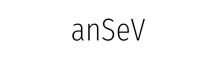 FiraSansCondensed-ExtraLight  Free Fonts Download