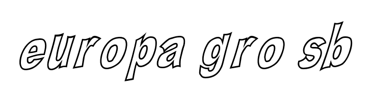 PLATSCH 2 outline  Free Fonts Download