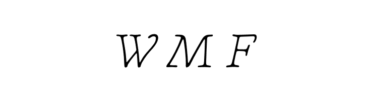 NewtSerifLight-Italic  Free Fonts Download