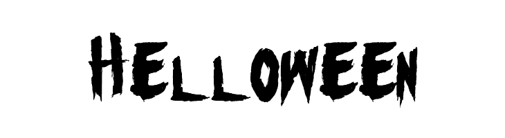 Helloween Monsters Attack! Font