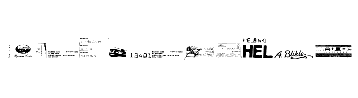 Ticket Scraps Urban  Free Fonts Download