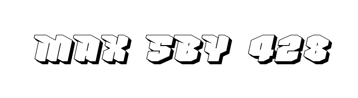 NowyGeroy4FShadow-Italic  Free Fonts Download