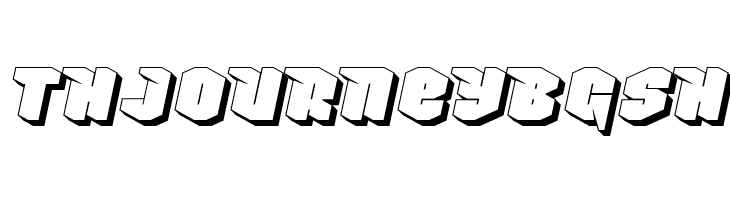 Nowy Geroy 4F Shadow Italic  Free Fonts Download