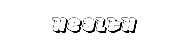Nowy Geroy 4F Shadow Italic  Free Fonts Download