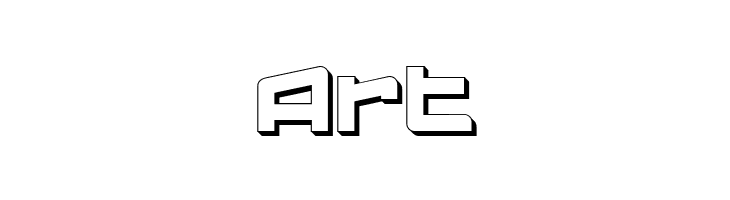 Logofontik Extruded 4F  Free Fonts Download