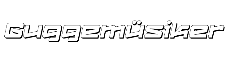 LogofontikExtruded4F-Italic  Free Fonts Download