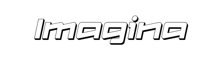 LogofontikExtruded4F-Italic  Free Fonts Download