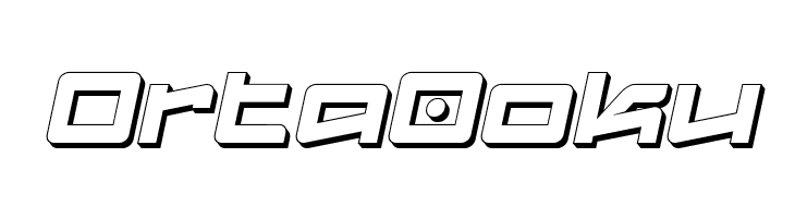 LogofontikExtruded4F-Italic  Free Fonts Download