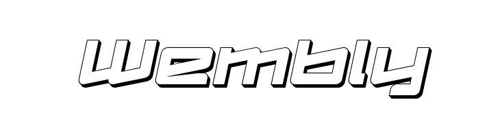 LogofontikExtruded4F-Italic  Free Fonts Download