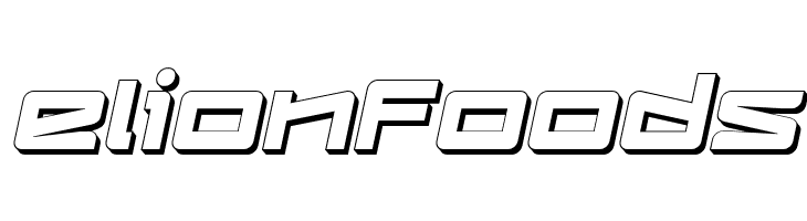 LogofontikExtruded4F-Italic  Free Fonts Download