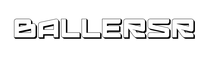 LogofontikExtruded4F  Free Fonts Download