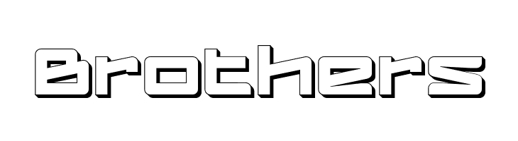 LogofontikExtruded4F  Free Fonts Download