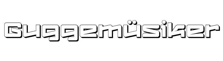 LogofontikExtruded4F  Free Fonts Download