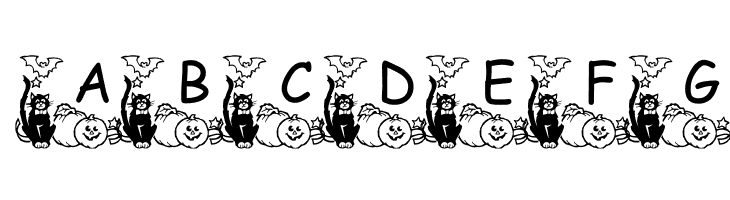 pf_holloween2  Free Fonts Download