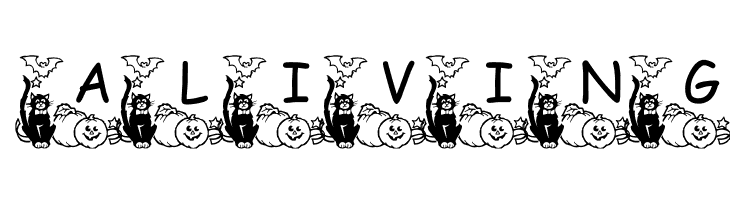 pf_holloween2  Free Fonts Download