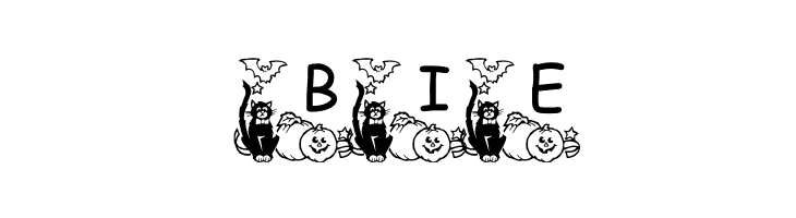 pf_holloween2  Free Fonts Download