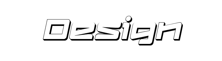 Logofontik Extruded 4F Italic  Free Fonts Download