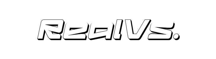 Logofontik Extruded 4F Italic  Free Fonts Download