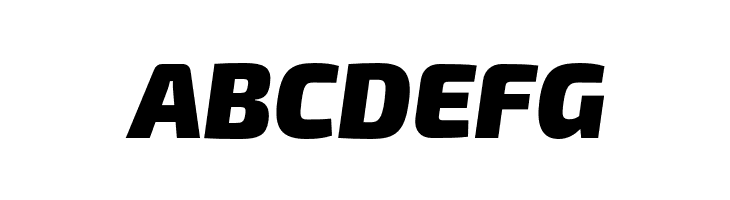 Exo 2.0 Black Italic  Free Fonts Download