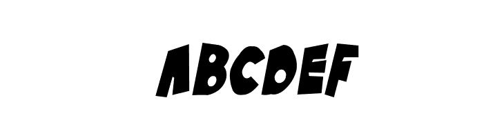 SF Pale Bottom Condensed Oblique  Free Fonts Download