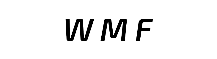 Exo 2.0 Semi Bold Italic  Free Fonts Download