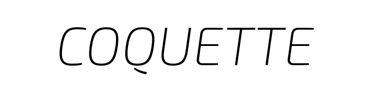 Exo 2.0 Extra Light Italic  Free Fonts Download