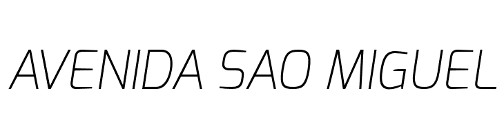 Exo Extra Light Italic  Free Fonts Download