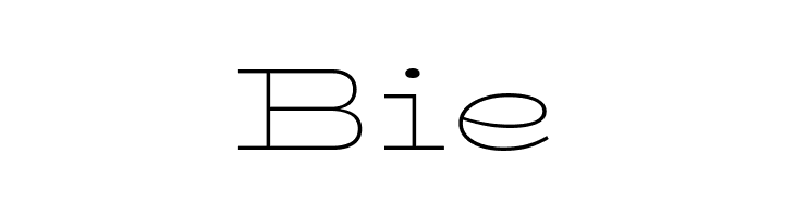BioRhymeExpanded-ExtraLight  Free Fonts Download