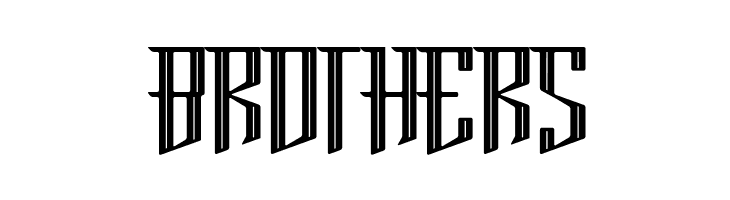 Brooklyn Inline  Free Fonts Download