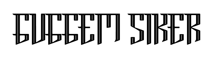 Brooklyn Inline  Free Fonts Download