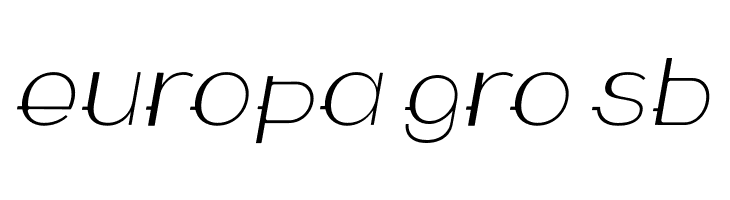 WABECO Thin Italic  Free Fonts Download