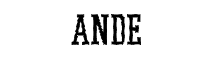 PROMESH Stitch Regular  Free Fonts Download