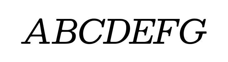 Besley* Book Italic  Free Fonts Download