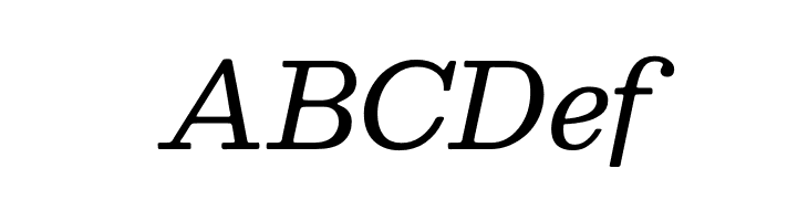 Besley* Book Italic  Free Fonts Download