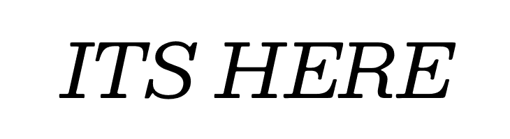 Besley* Book Italic  Free Fonts Download