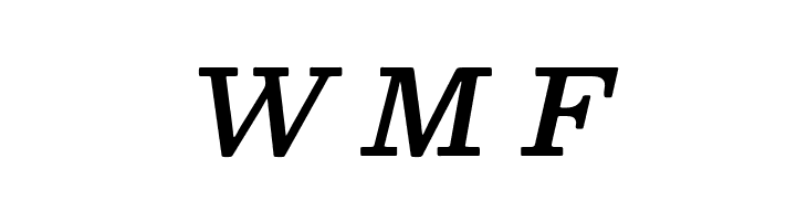 Besley* Medium Italic  Free Fonts Download