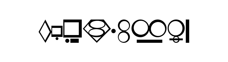 Kryptonian  Free Fonts Download