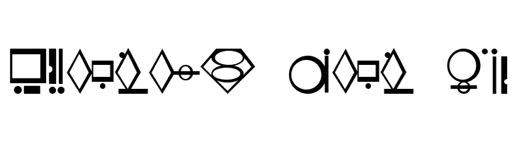 Kryptonian  Free Fonts Download