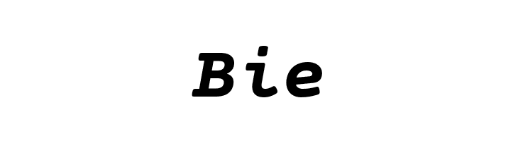 CourierPrime-BoldItalic  Free Fonts Download