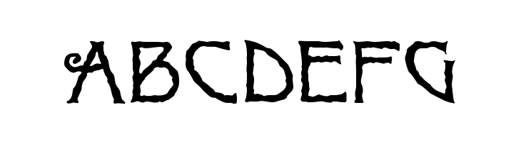 Ragged Regular  Free Fonts Download