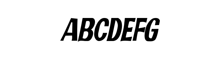 JMHPRCOND-Italic  Free Fonts Download