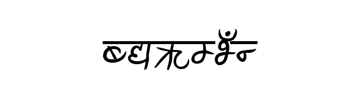 Ananda Akchyar Bold  Free Fonts Download