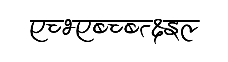 Ananda Akchyar Bold  Free Fonts Download