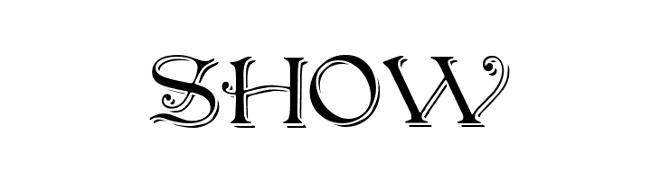 Penshurst_Shadow  Free Fonts Download