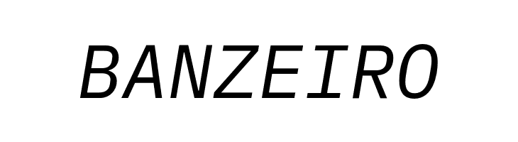 iA Writer Duospace RegularItalic  Free Fonts Download