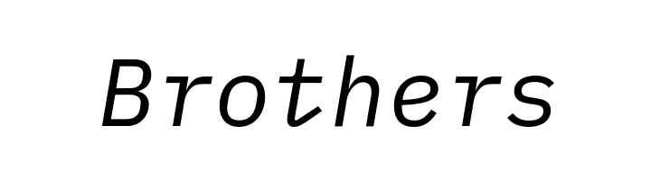 iA Writer Duospace RegularItalic  Free Fonts Download