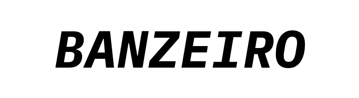 iA Writer Duospace BoldItalic  Free Fonts Download